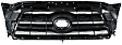 Grille Assembly, Chrome Shell with Black Insert