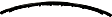 Grille, Black, Base/CE/LE Models, Japan or USA Built Vehicle