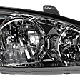 2002-2004 Toyota Camry - Passenger Side Headlight, with Bulb, Halogen, Clear Lens