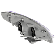 Driver Side Headlight, with Bulb, Halogen, Clear Lens, 4 Cyl., 1.8L Engine