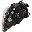 Driver Side Headlight, with Bulb, Halogen, Clear Lens