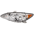 Driver Side Headlight, with Bulb(s), Halogen, LE/XLE Models, USA Built Vehicle