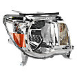 Passenger Side Headlight, with Bulb, Halogen, without Sport Package