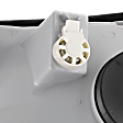 Passenger Side Headlight, with Bulb, Halogen, without Sport Package