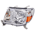 Driver Side Headlight, with Bulb, Halogen, without Sport Package, CAPA Certified