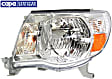 Driver Side Headlight, with Bulb, Halogen, without Sport Package, CAPA Certified