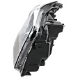 Passenger Side Halogen Headlight, With bulb(s), OE Replacement