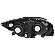 2005-2007 Scion tC - Driver Side Headlight, without Bulb, Halogen, without Base Package, 4 Cyl., 2.4L Engine