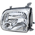 Driver Side Halogen Headlight, With bulb(s), Crew Cab Pickup/Sport Utility, OE Replacement