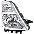 Passenger Side Halogen Headlight, Without bulb, Base Model, Production Date Up To November 2005
