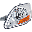 Driver Side Headlight, without Bulb, Halogen, without Sport Package Base Model, Sedan