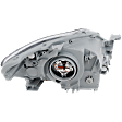 Driver Side Headlight, without Bulb, Halogen, without Sport Package Base Model, Sedan
