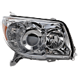 Passenger Side Headlight, without Bulb, Halogen, Limited/SR5 Models