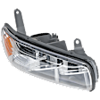 Passenger Side Headlight, without Bulb, Halogen, Limited/SR5 Models