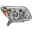 Passenger Side Headlight, without Bulb, Halogen, Limited/SR5 Models