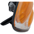 Front, Passenger Side Turn Signal Light, With bulb(s), Halogen, Double Cab, with Production Date Up to August 2004