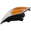 Front, Driver Side Turn Signal Light, With bulb(s), Halogen, Double Cab, with Production Date Up to August 2004