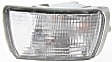 Front, Driver Side Turn Signal Light, Without bulb(s)