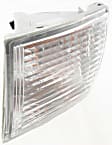 Front, Driver Side Turn Signal Light, Without bulb(s)