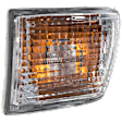 Front, Driver Side Turn Signal Light, With bulb(s)