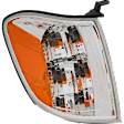 Front, Passenger Side Turn Signal Light, With Bulb, Double Cab, with Production Date From August 2004