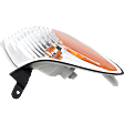 Front, Passenger Side Turn Signal Light, With Bulb, Double Cab, with Production Date From August 2004