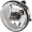 Front, Driver or Passenger Side Fog Light, With Bulb, Halogen, With Breather Valve