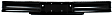 20000 Step Bumper, Painted Black Face Bar Only; Without pad provision Without mounting bracket(s)
