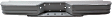 20008 Step Bumper, Painted Silver Face Bar and Pads Without mounting bracket(s)