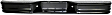 63000 Step Bumper, Powdercoated Black Face Bar Only; Without pad provision Without mounting bracket(s)