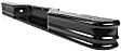65000 Step Bumper, Painted Black Face Bar Only; Without pad provision Without mounting bracket(s)