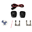 66001 Step Bumper, Painted Black Face Bar Only; Without pad provision Without mounting bracket(s)