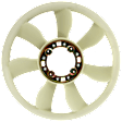 Radiator Fan Blade, 6 Cyl., 3.0L Engine, with White Blade