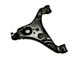3698601 Front, Driver Side Control Arm, With ball joint(s)