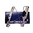 60.80993.0 Front, Driver Side OE Replacement Series Power Window Regulator, Without Motor