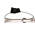 60.82054.0 Rear, Passenger Side Power Window Regulator, Without Motor