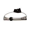 60.82054.0 Rear, Passenger Side Power Window Regulator, Without Motor
