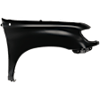 Front, Passenger Side Fender, For Models without Fender Flares