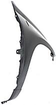 Front, Passenger Side Fender, Without Fender Flare Holes