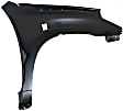 Front, Driver Side Fender, Without Fender Flare Holes