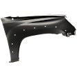 2014 Toyota Tacoma - Front, Passenger Side Fender, Rear Wheel Drive, For Models With Wheel Opening Flares