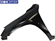 Front, Driver Side Fender, With Fender Flare Holes, Japan/North America Built Vehicle, CAPA CERTIFIED