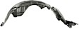 Front, Driver Side Fender Liner, Base Model