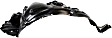 Front, Driver Side Fender Liner, Base Model
