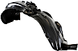 Front, Driver Side Fender Liner, Base Model