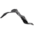 Front, Passenger Side Fender Liner, Hybrid Models, 6 Cyl., 3.3L Engine