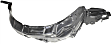 Front, Driver Side Fender Liner