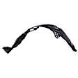  Front, Passenger Side Fender Liner, Without Wheel Opening Flares