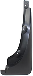 Front, Passenger Side Mud Flaps, Black, Plastic