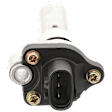 Automatic Transmission Output Shaft Speed Sensor, With 3-Prong Blade Terminal and 1-Female Connector